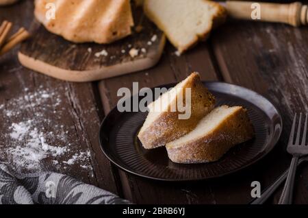 Pane scimmia cibo fotografia, una delizia torta dolce Foto Stock