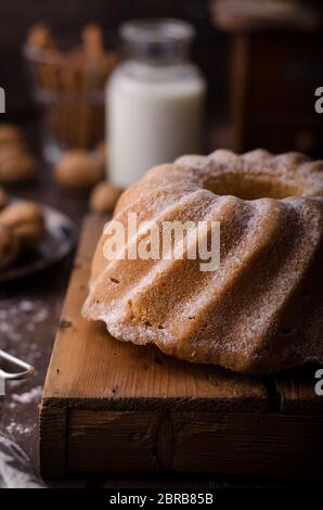 Pane scimmia cibo fotografia, una delizia torta dolce Foto Stock