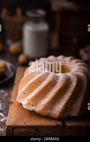 Pane scimmia cibo fotografia, una delizia torta dolce Foto Stock