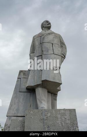 Monumento di Vladimir Lenin nel Museo del realismo socialista. Frumushika Nova, Odessa Oblast, Ucraina, Europa dell'Est Foto Stock