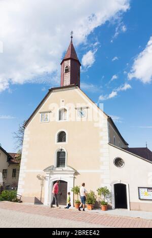 Santa Corona am Wechsel: Chiesa parrocchiale e di pellegrinaggio di San Corona, a Wiener Alpen, Alpi, Niederösterreich, bassa Austria, Austria Foto Stock