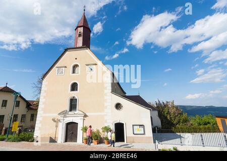 Santa Corona am Wechsel: Chiesa parrocchiale e di pellegrinaggio di San Corona, a Wiener Alpen, Alpi, Niederösterreich, bassa Austria, Austria Foto Stock