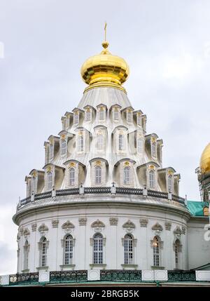 La rotonda della Cattedrale della Resurrezione nel Monastero di Nuova Gerusalemme in Istra, Russia Foto Stock