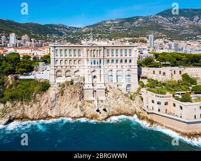 Il Museo Oceanografico o Musee Oceanographique è un museo di scienze marine nel Principato di Monaco Ville nel Principato di Monaco Foto Stock