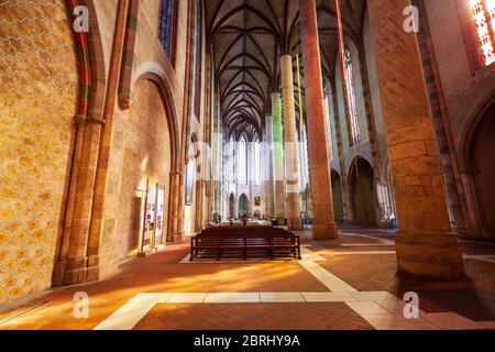 TOULOUSE, Francia - 20 settembre 2018: Chiesa dei Giacobini è una chiesa cattolica romana situato nella città di Tolosa, Francia Foto Stock