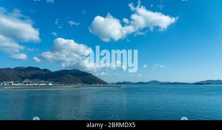 Isole del Mar interno di Seto. Kosagijima, Sagishima, Hosojima, Prefettura di Hiroshima, Giappone Foto Stock