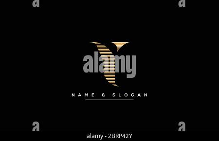 Monogramma con logo Y, YY Illustrazione Vettoriale
