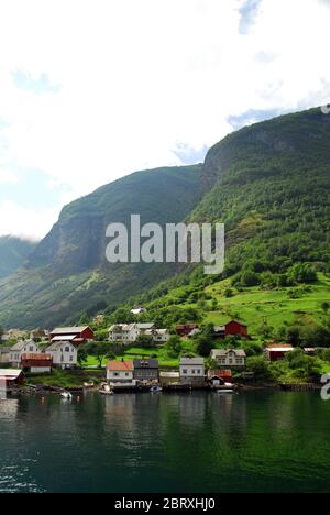 Norvegia, Sognefjord (o Sognefjorden) fjord 03 Foto Stock