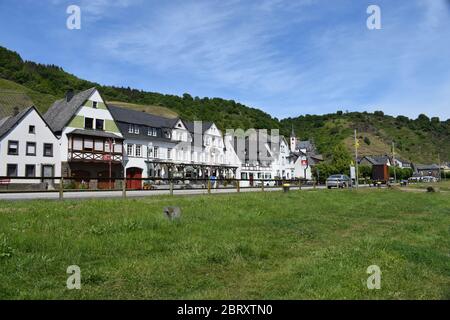 Hatzenport an der Mosel Foto Stock