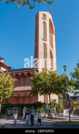 La Iglesia de Santa María de cana. Pozuelo de Alarcón. Madrid. España Foto Stock