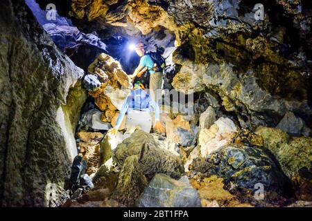 Hang Son Doong Cave, Vietnam Foto Stock