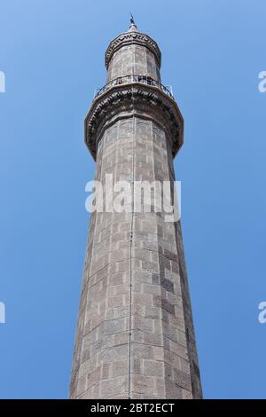 Eger Minaret, costruire bij islamitico Ottomano in Ungheria, Europa Foto Stock
