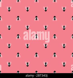 fly polka puntini senza cuciture motivo vetor Illustrazione Vettoriale