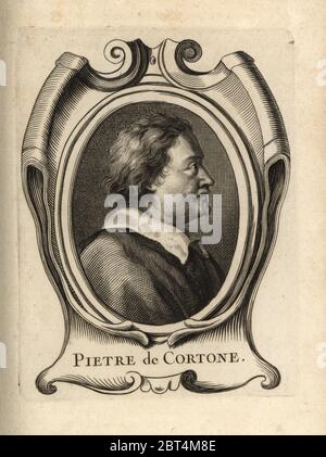 Ritratto di Pietro da Cortona, pittore e architetto barocco italiano ...