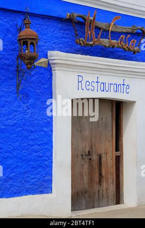 Ristorante, San Jose del Cabo, Baja California sur, Messico Foto Stock