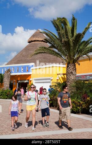 Negozio a Puerta Maya, Cozumel Island, Quintana Roo, Messico Foto Stock