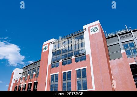 Lambeau Field Green Bay Packers Foto Stock