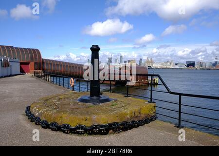 Paesaggi di Wirral presi nel maggio 2020 Foto Stock