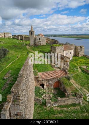 Forte di Juromenha, Elvas, Portogallo Foto Stock