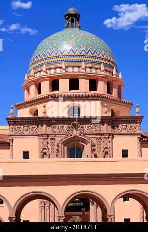 Lo storico tribunale della contea di Pima, costruito nel 1928 nel centro di Tucson, Arizona Foto Stock