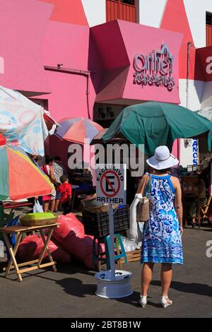 Mercato di San Sabastian, Tapachula City, Stato di Chiapas, Messico Foto Stock