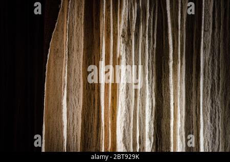 dall'interno della grotta di jenolan, australia Foto Stock