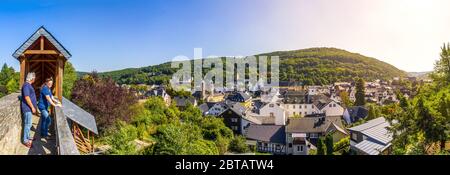 Città storica di Bad Münstereifel, Germania Foto Stock