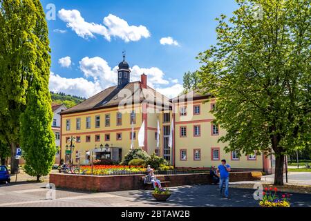 Municipio, Bad Orb, Germania Foto Stock