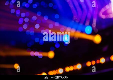 un design luci nightclub illuminazione Foto Stock