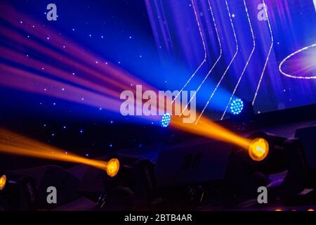 un design luci nightclub illuminazione Foto Stock