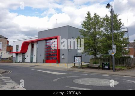 Stazione dei vigili del fuoco di Crowthorne Foto Stock