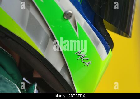 Carriera nel karting di Mick Schumacher, figlio di Michael Schumacher. Foto Stock