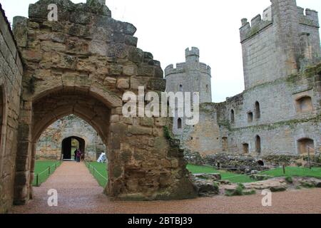 Castello di Bodiam Foto Stock