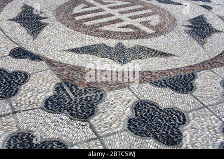 Giardino Cinese, Dunedin, quartiere Centrale degli Affari, Distretto di Otago, Isola del Sud, Nuova Zelanda Foto Stock