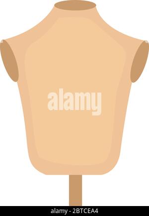 Supporto fittizio, illustrazione, vettore su sfondo bianco Illustrazione Vettoriale