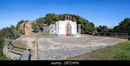 La Gomera - Cappella Ermita de Santa Clara sopra Vallehermoso Foto Stock