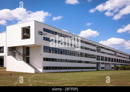 Sede centrale della Deutsche Welle (emittente pubblica internazionale), edificio Schuermann, Bonn, Renania settentrionale-Vestfalia, Germania. Funkhaus der Deuts Foto Stock