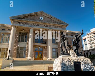Kingman, 23 MAGGIO 2020 - Vista esterna del Mohave County Superior Court Foto Stock