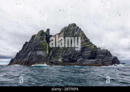 Skellig Michael Island in Irlanda Foto Stock