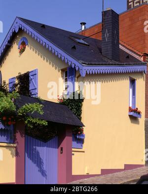 Casa, Le Havre, Normandia, Francia Foto Stock