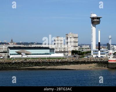 Museo Malraux, Semaphore, Le Havre, Normandia, Francia Foto Stock