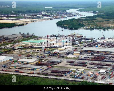 Port Harcourt Nigeria Foto Stock