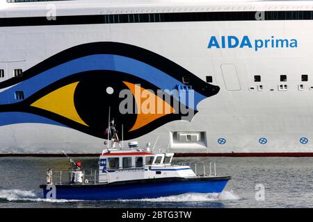 Aida prima, Porto, le Havre, Normandia, Francia Foto Stock