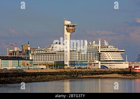 Aida prima, Porto, le Havre, Normandia, Francia Foto Stock