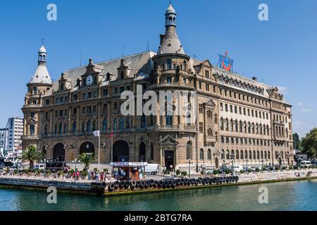 Stazione ferroviaria di Haydarpaşa, Istanbul Foto Stock