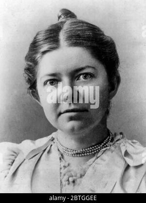 Compositore e pianista americano Amy Beach (1867-1944) Foto Stock