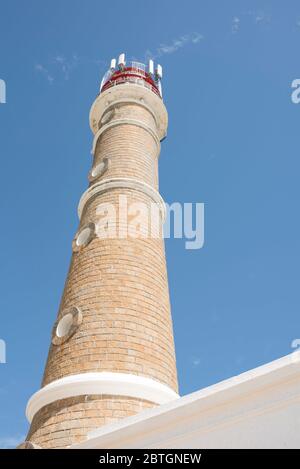 Torre del Faro di Cabo Polonio, a Rocha, Uruguay; una bella destinazione turistica Foto Stock