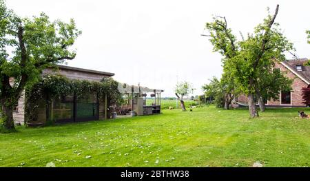 INTERNI ESTERNI DELLA CASA DI CAMPAGNA OLANDESE Foto Stock