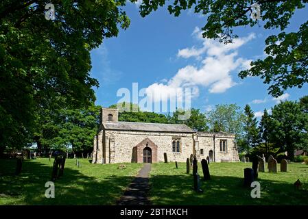 Chiesa di St Margaret nel villaggio di Millington, East Yorkshire, Inghilterra, Regno Unito Foto Stock