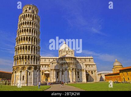Torre Pendente, Pisa, Italia Foto Stock